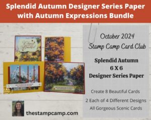 Splendid Autumn Stamp Camp Card Club Kit